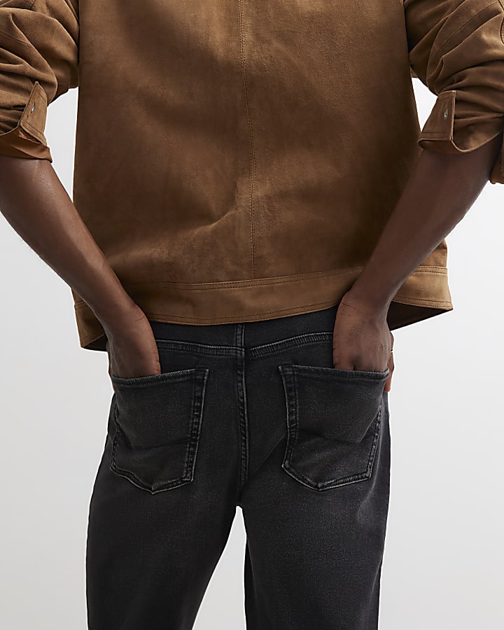 Black Spray On Jeans