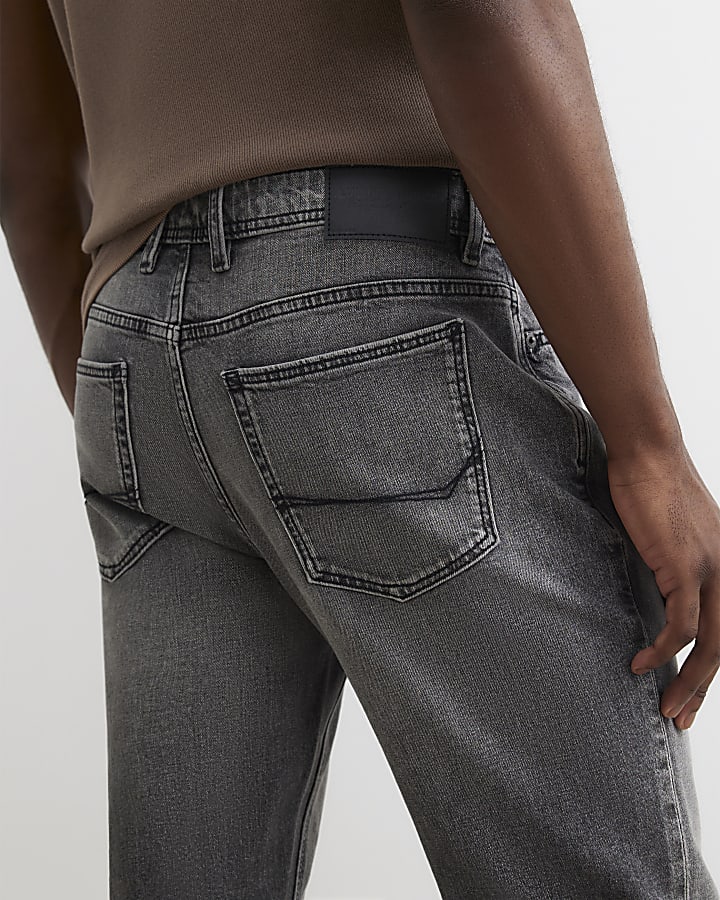 Grey Skinny Fit Jeans
