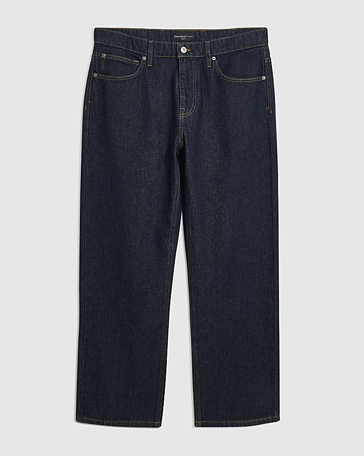 Blue Loose Fit Jeans