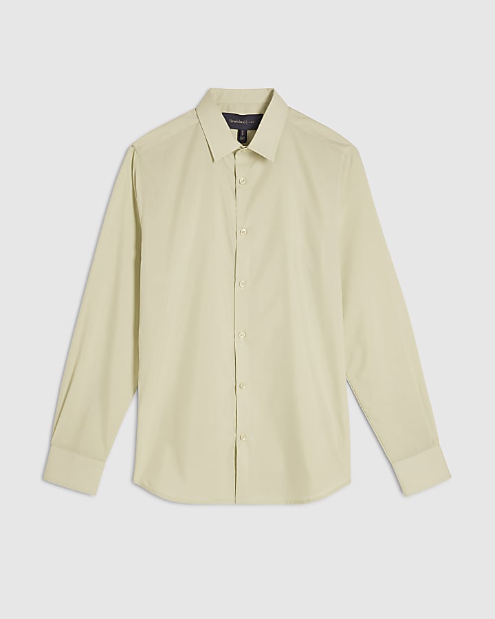 Green Slim Fit Shirt
