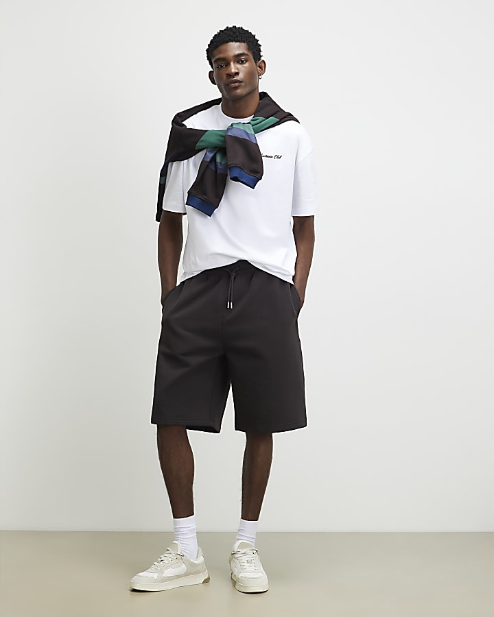 White Oversized Fit Sanctuaire T-Shirt