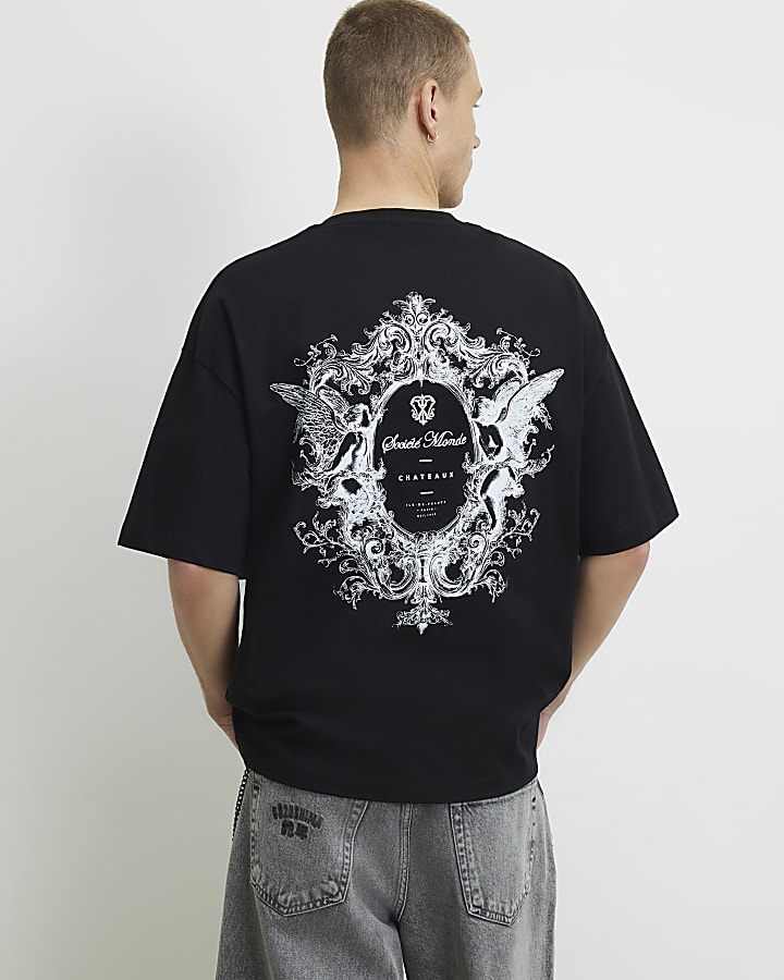 Black Societe Monde Cherub T-Shirt