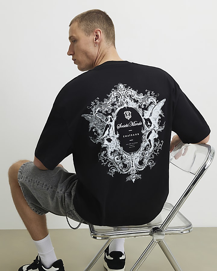 Black Societe Monde Cherub T-Shirt
