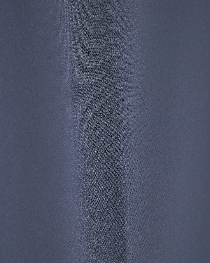 Blue Skinny Tech Comfort Trousers