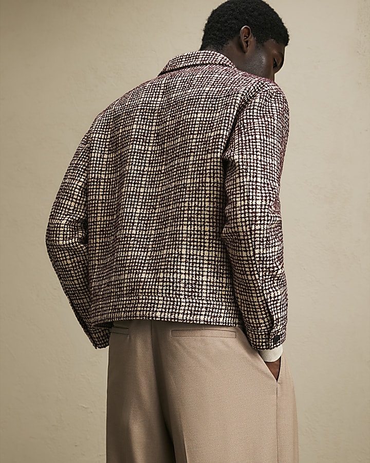 Red Check Western Jacket
