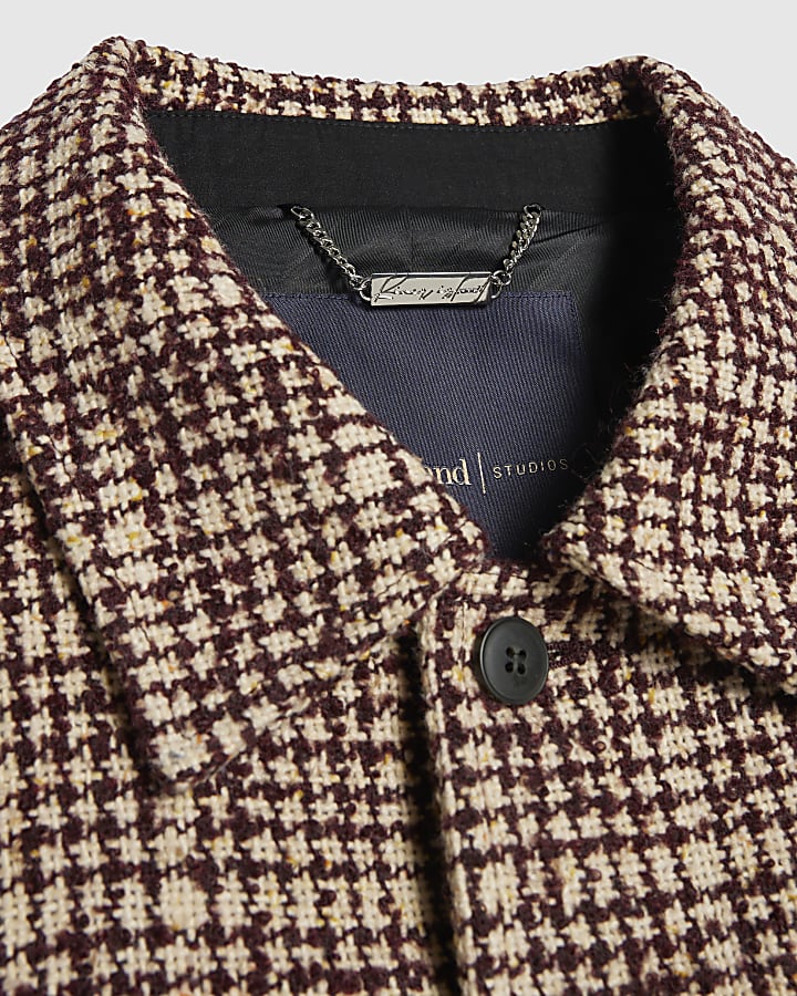 Red Check Western Jacket