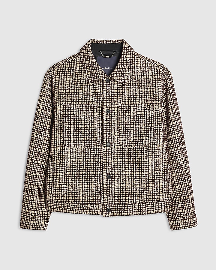 Red Check Western Jacket