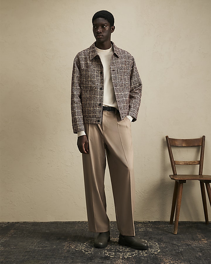 Red Check Western Jacket