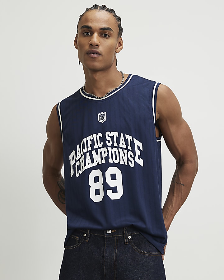 Navy Pacific State Champions Vest
