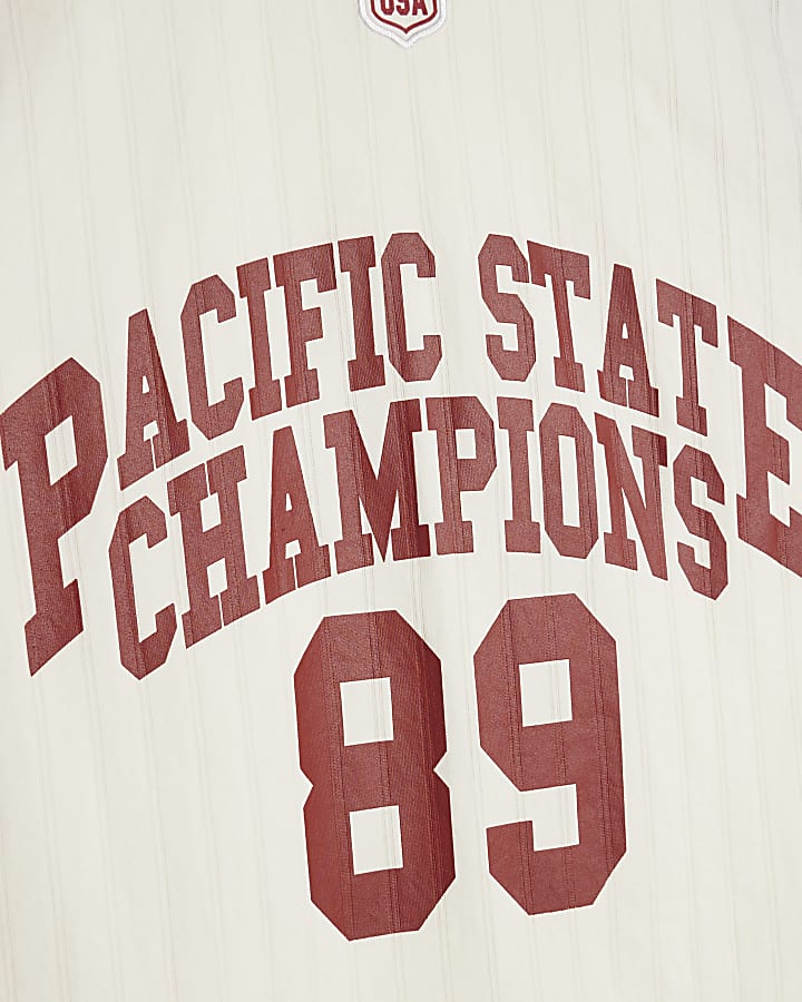 Cream Pacific State Champions Vest