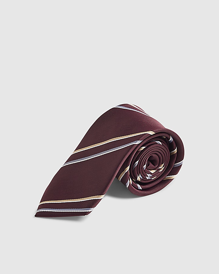 Red Striped Tie