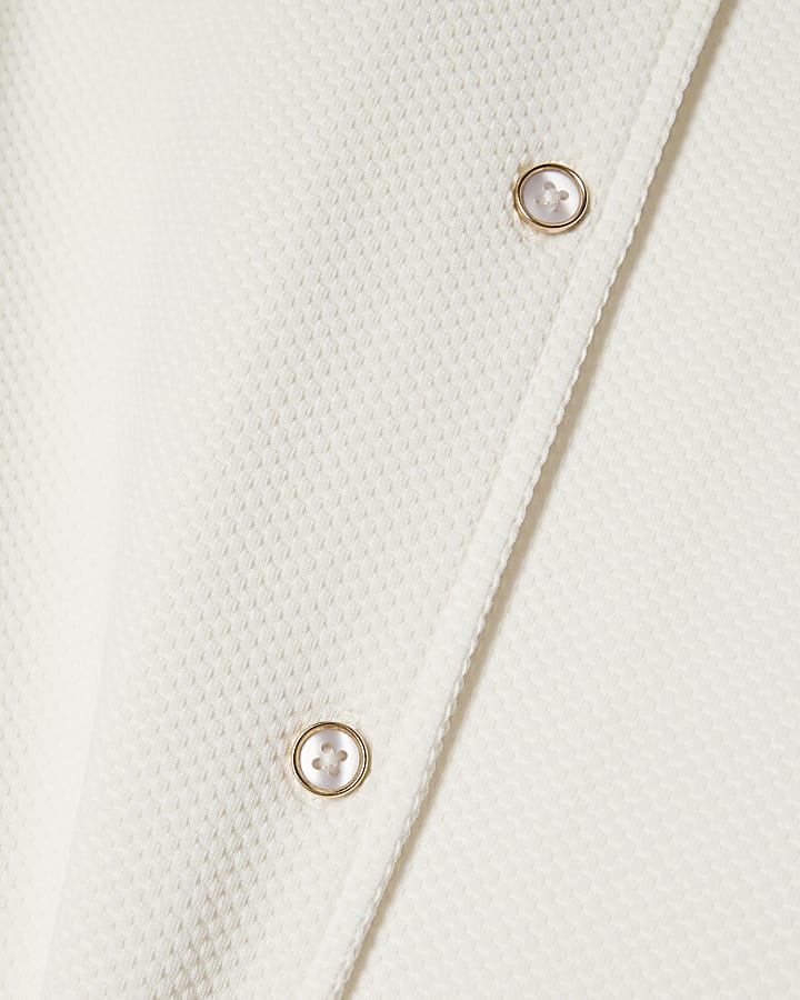 White Regular Fit Shirt