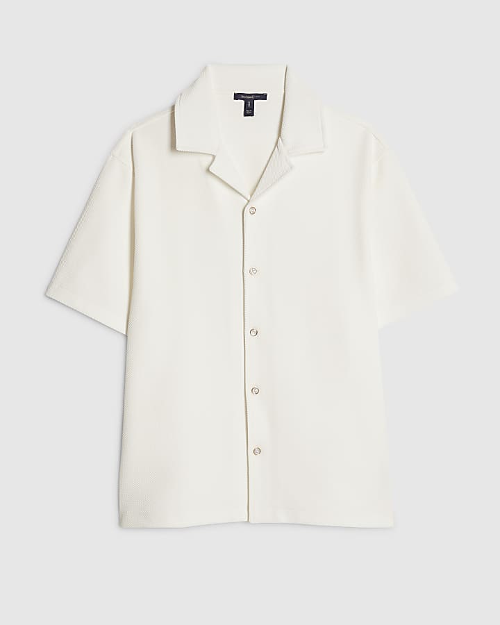 White Regular Fit Shirt