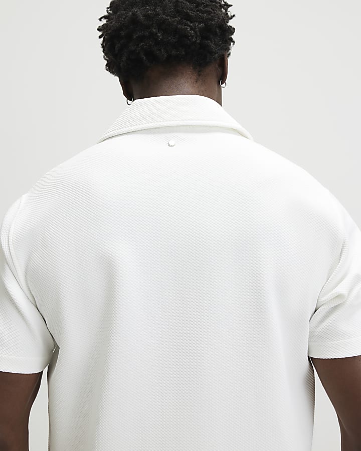 White Regular Fit Shirt