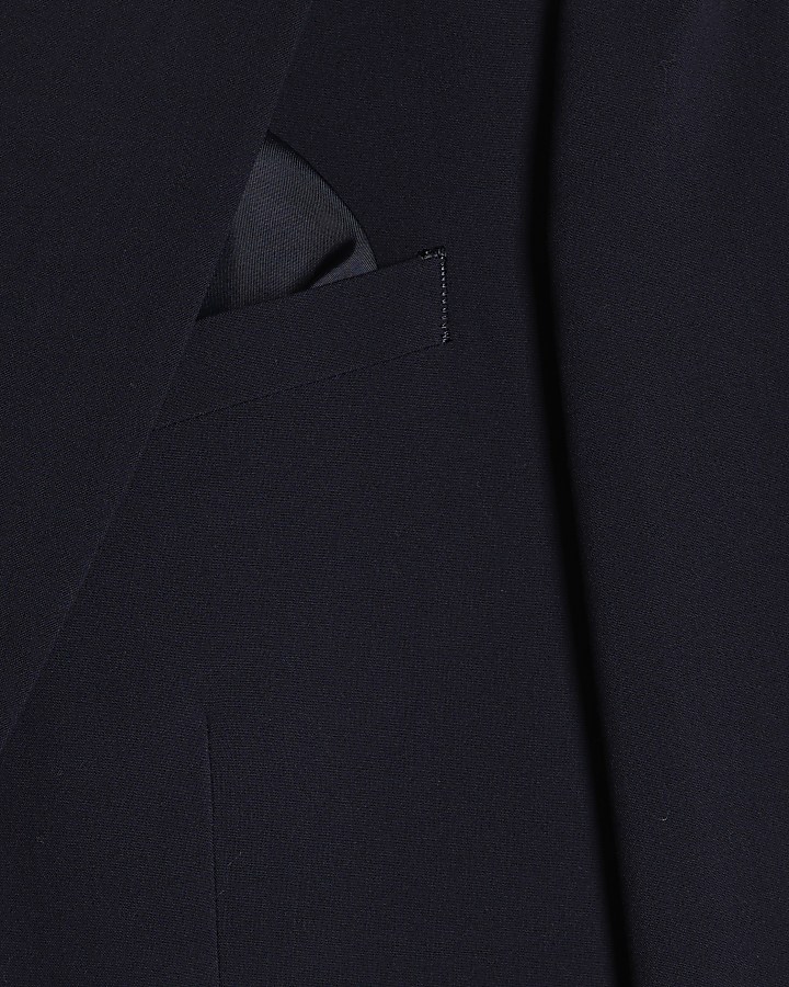 Navy Regular Fit Suit Jacket