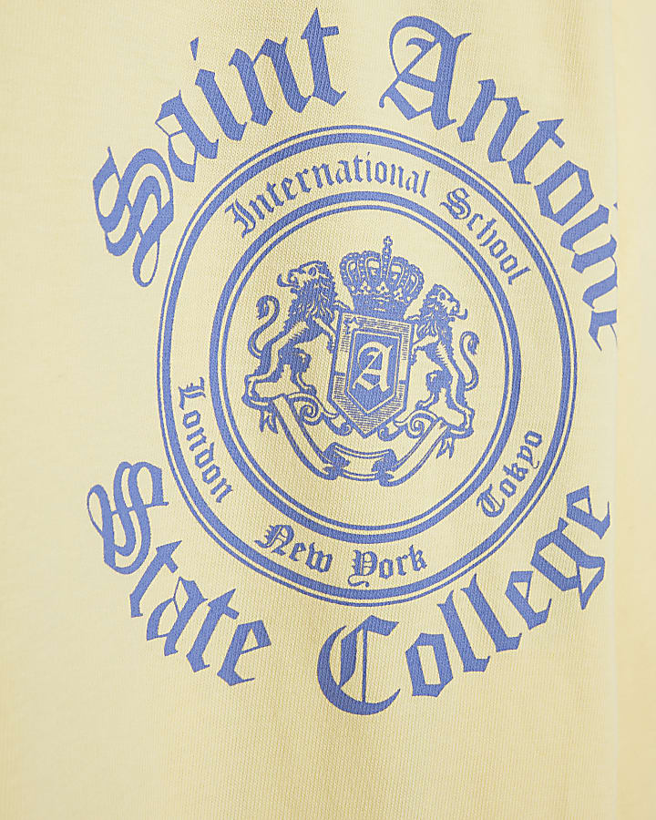 Yellow Saint Antoine Crest T-Shirt