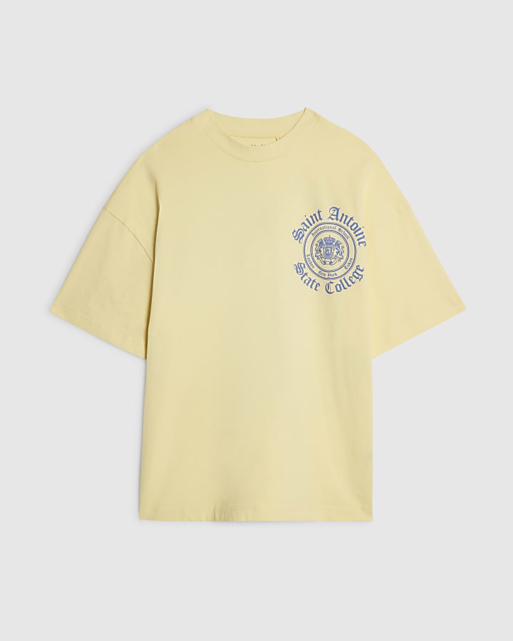 Yellow Saint Antoine Crest T-Shirt