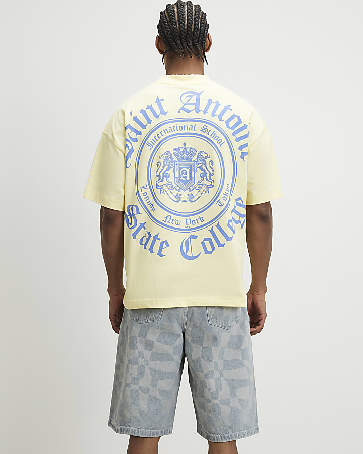 Yellow Saint Antoine Crest T-Shirt