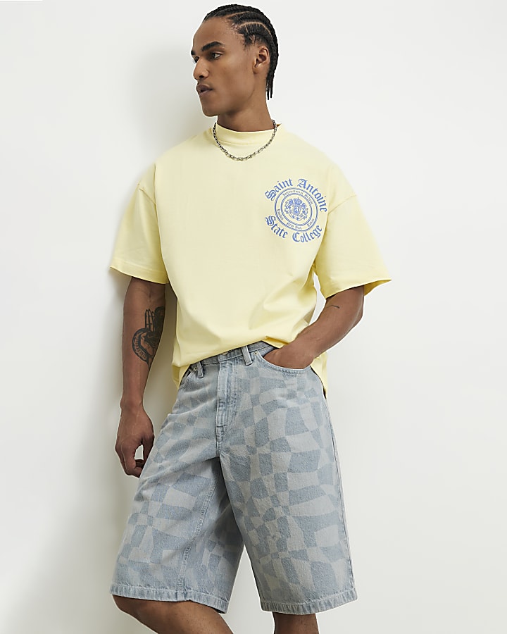 Yellow Saint Antoine Crest T-Shirt