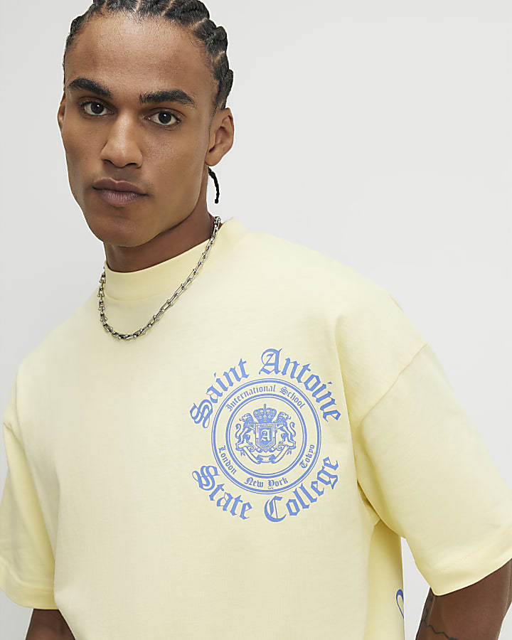 Yellow Saint Antoine Crest T-Shirt