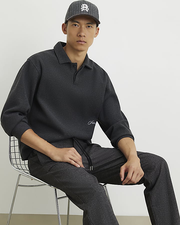 Grey Slim Fit Joggers