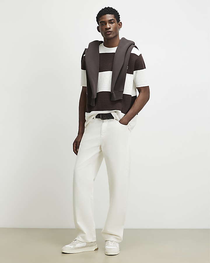 Brown Ottoman Stripe State Champion T-Shirt