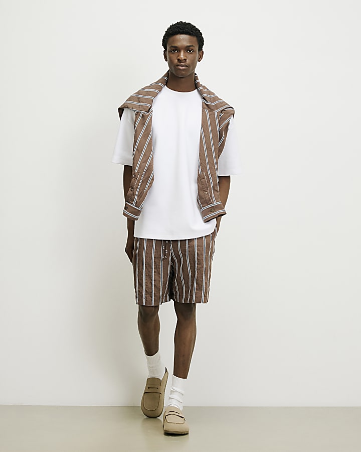 White RI Studio Boxy Crew Neck T-Shirt