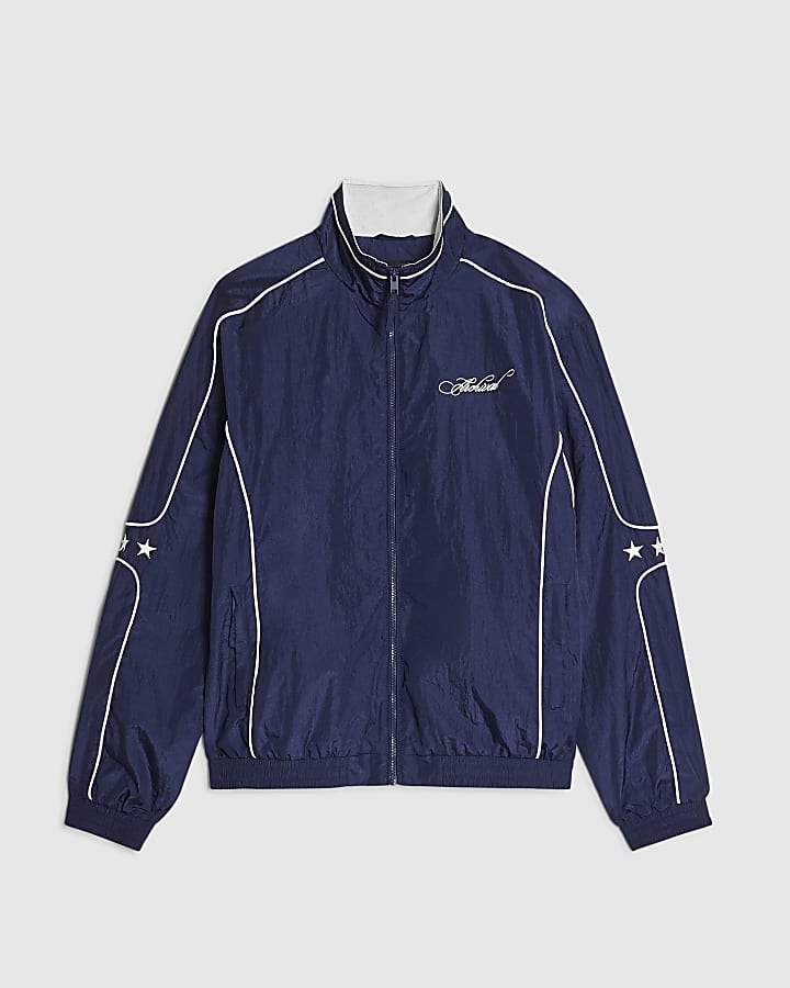 Blue Track Jacket
