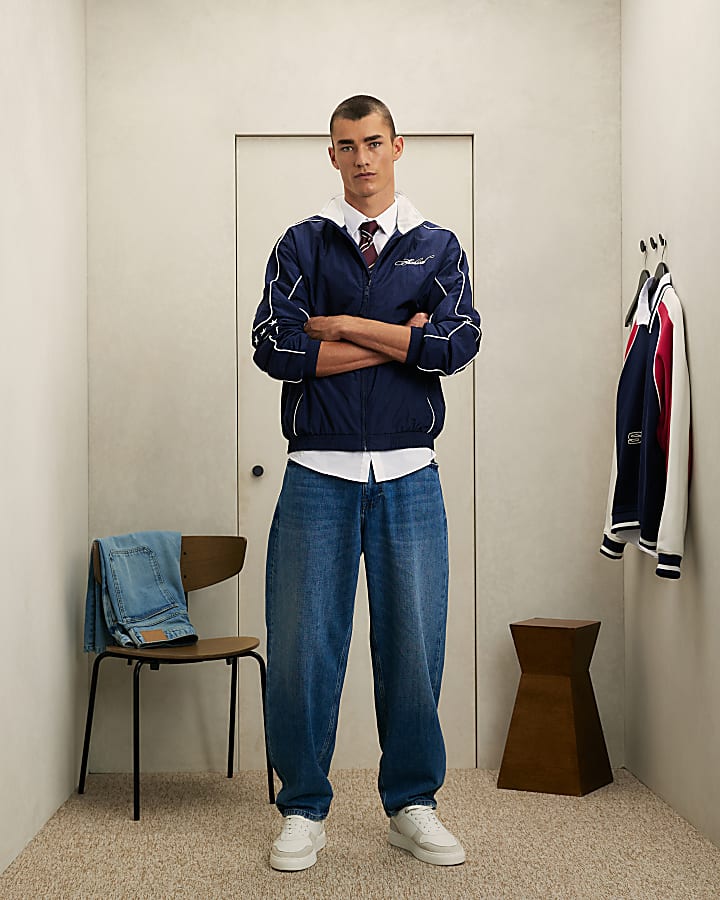 Blue Track Jacket