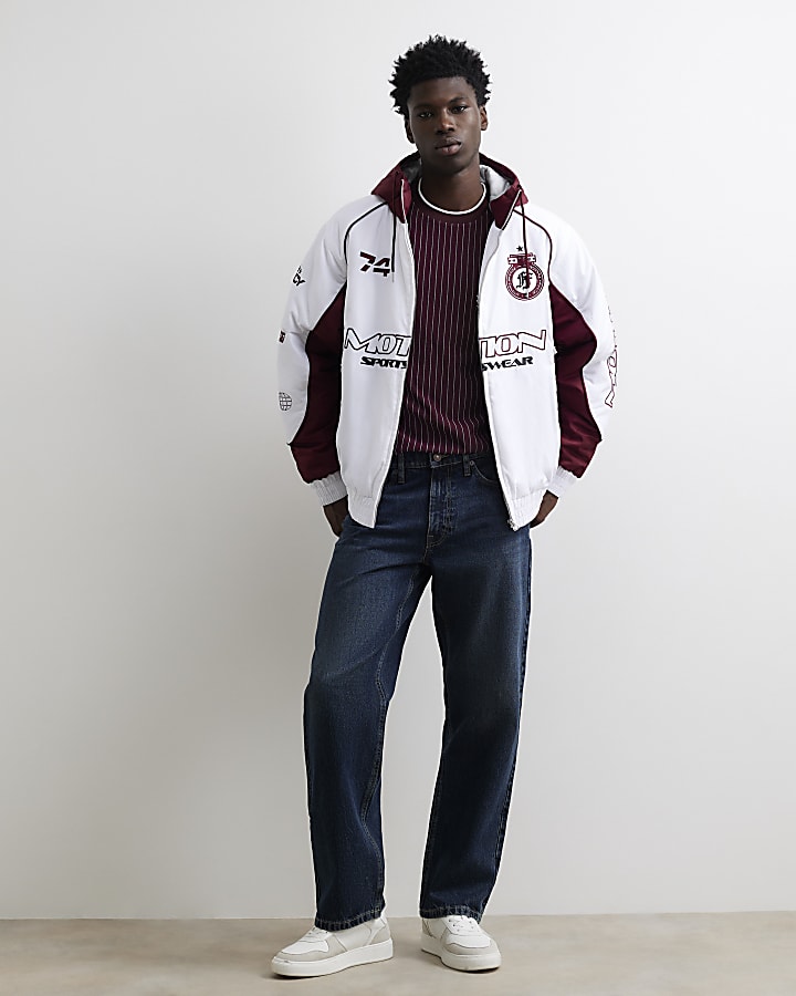 White Motion Sportswear Jacket