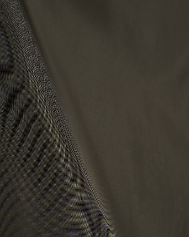 Green Lightweight Bomber Jacket