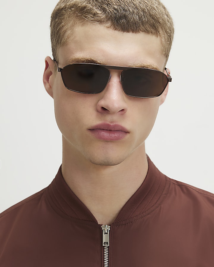 Brown Lightweight Bomber Jacket