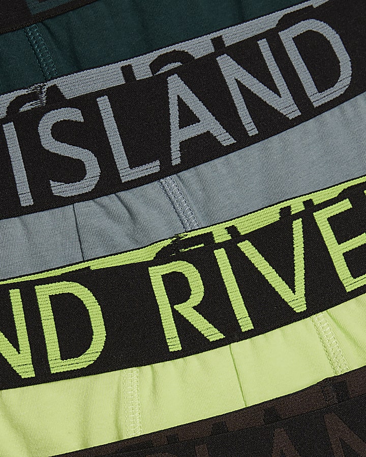 Green Mixed Pack of 5 Trunks