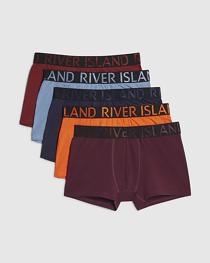 Orange Mixed Pack of 5 Trunks