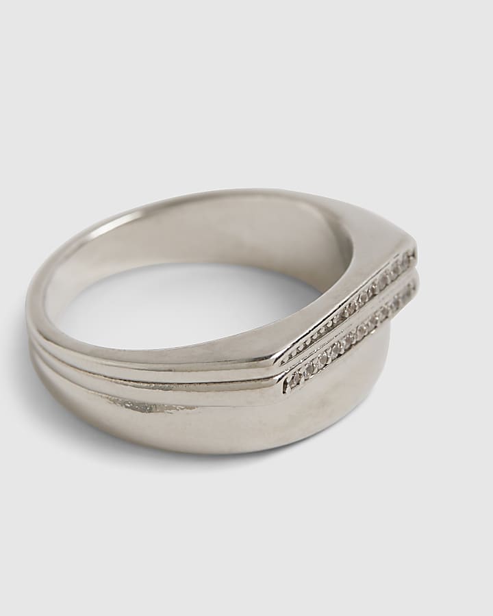 Silver Cubic Zirconia Ring