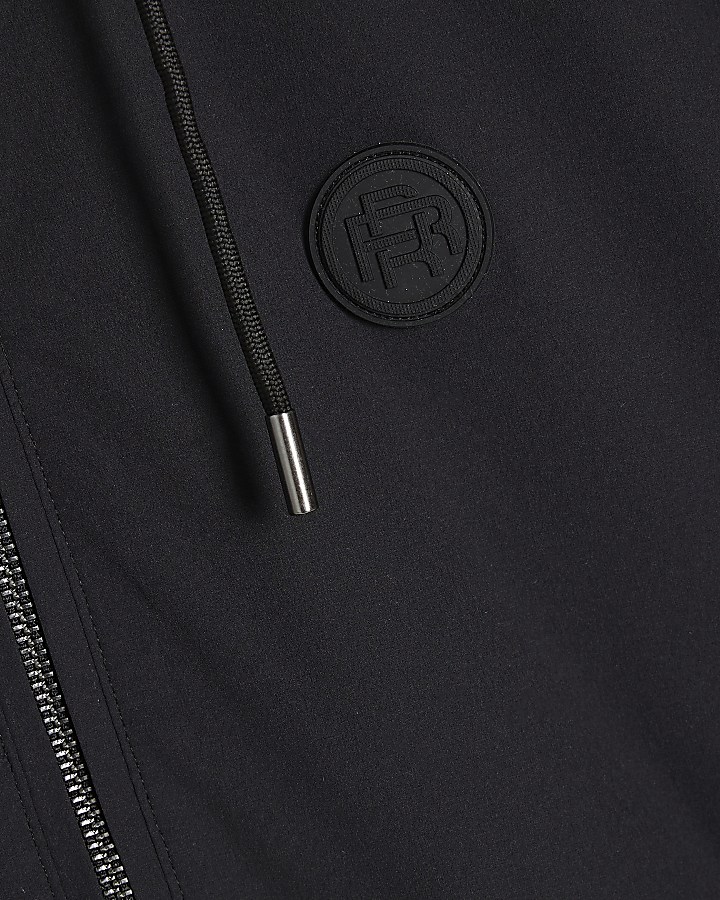 Black Hooded Jacket