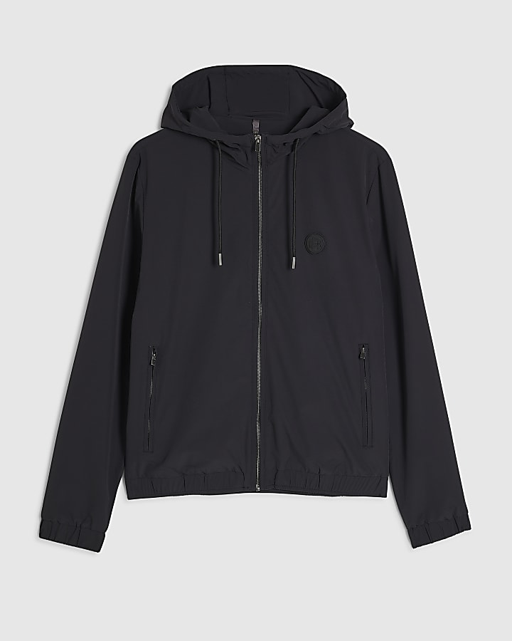 Black Hooded Jacket