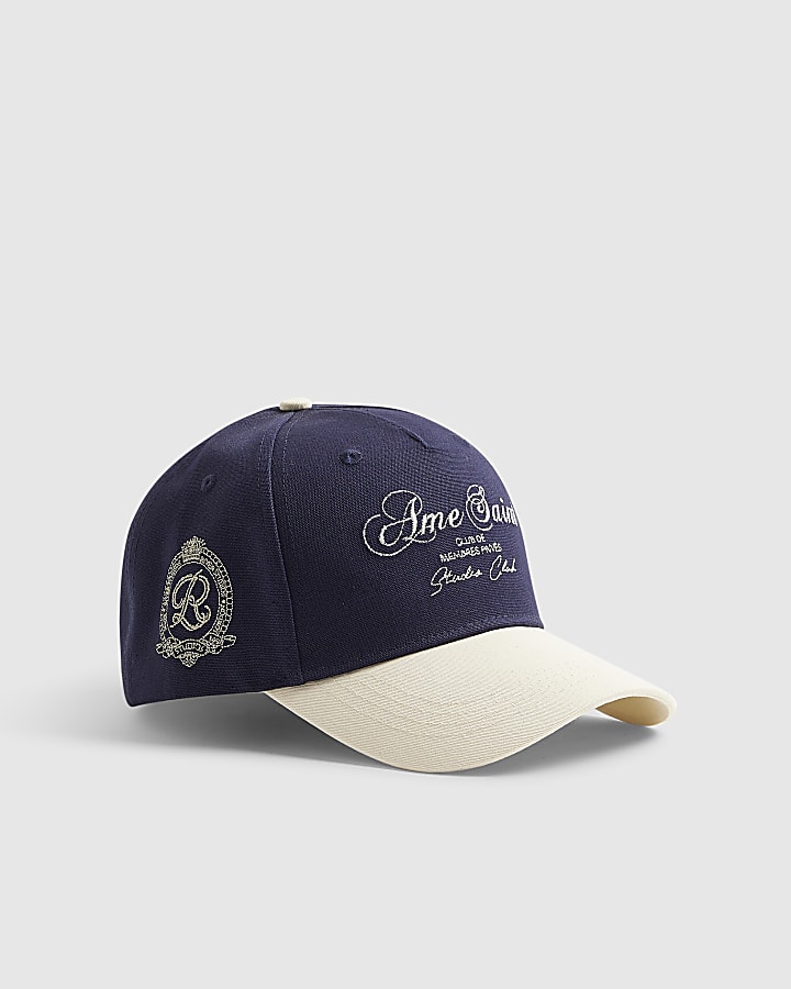Navy Ame Saint Baseball Cap