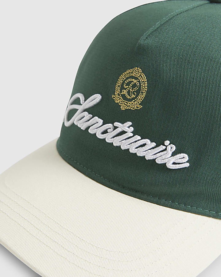 Green Sanctuaire Crest Cap