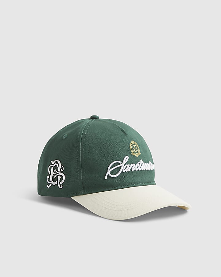 Green Sanctuaire Crest Cap
