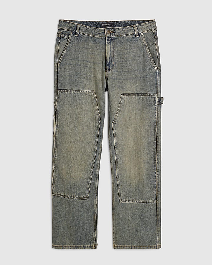 Blue Loose Fit Jeans