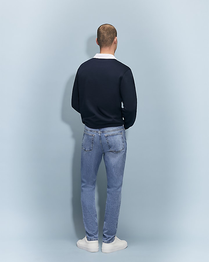 Blue Skinny Fit Jeans