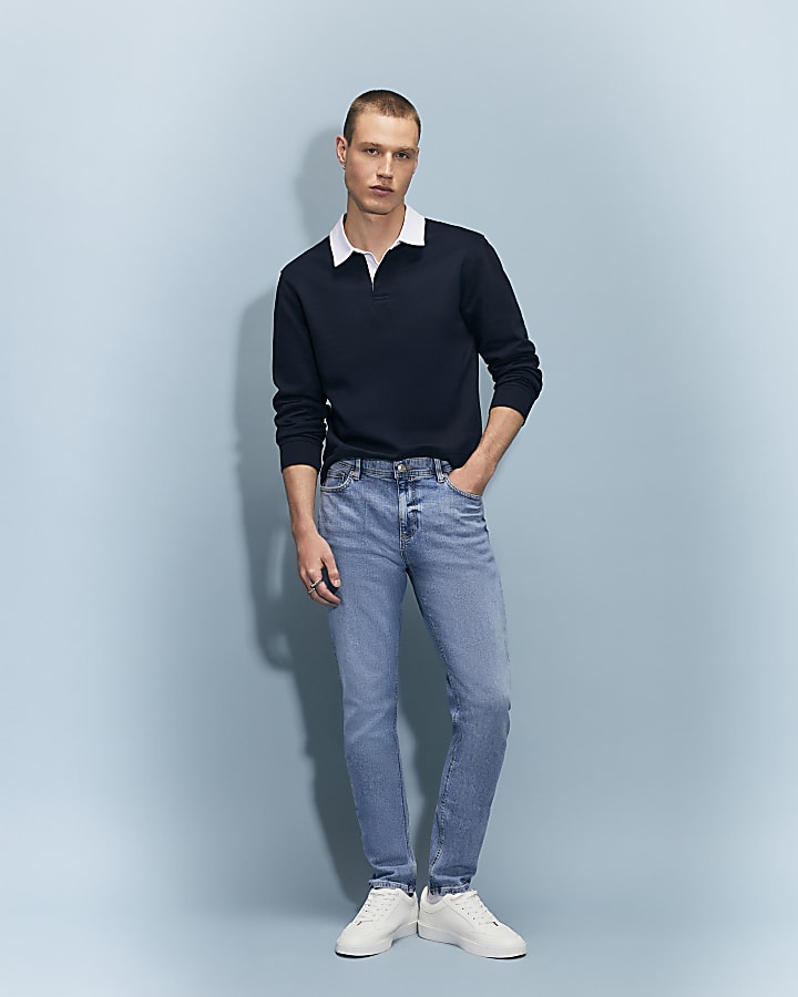 Blue Skinny Fit Jeans