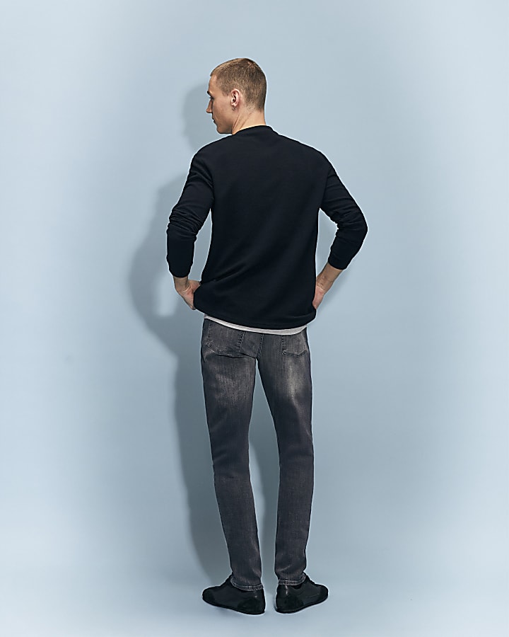 Grey Skinny Fit Jeans