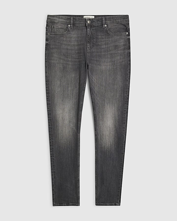 Grey Skinny Fit Jeans