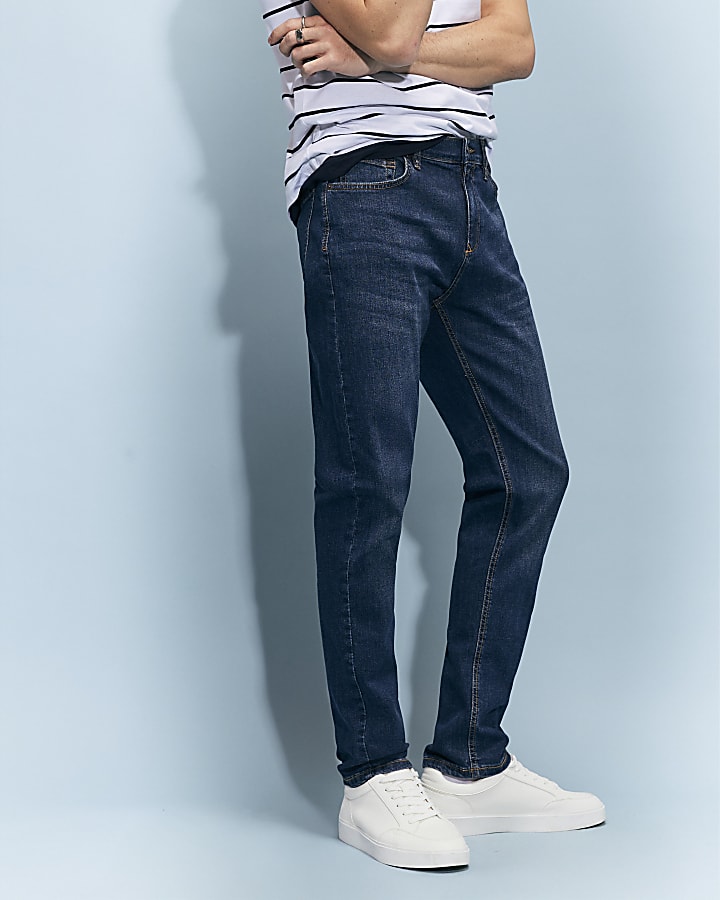 Navy Slim Fit Jeans