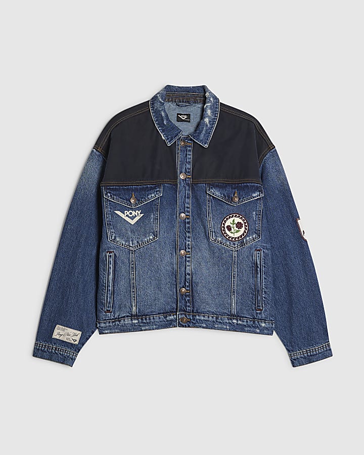 Blue Badge Denim Jacket