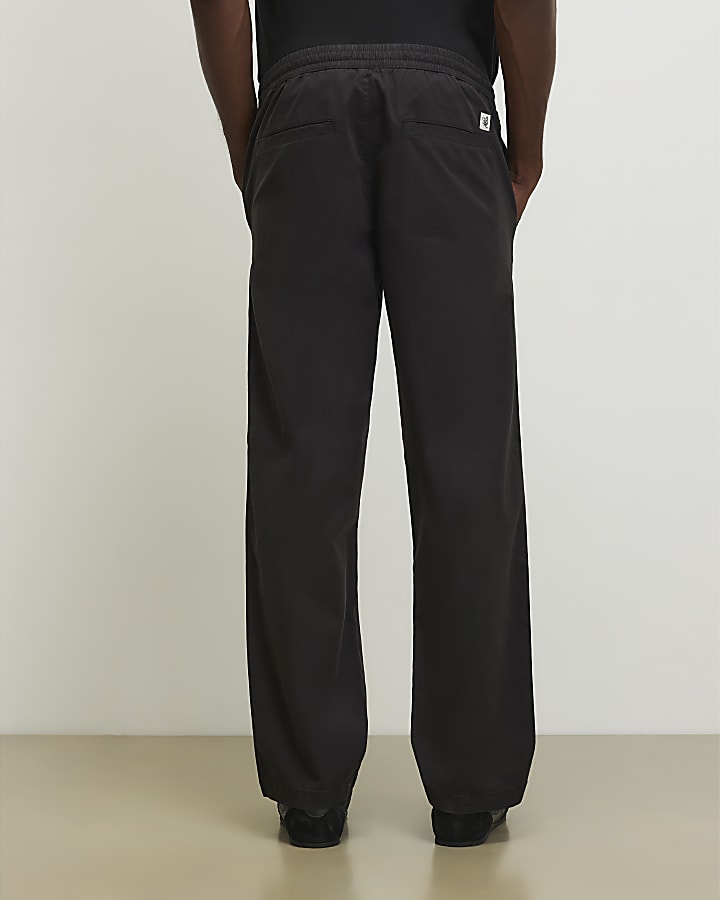 Black Loose Fit Trousers