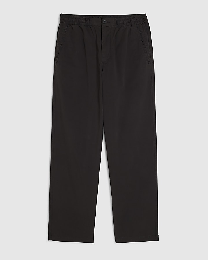 Black Loose Fit Trousers