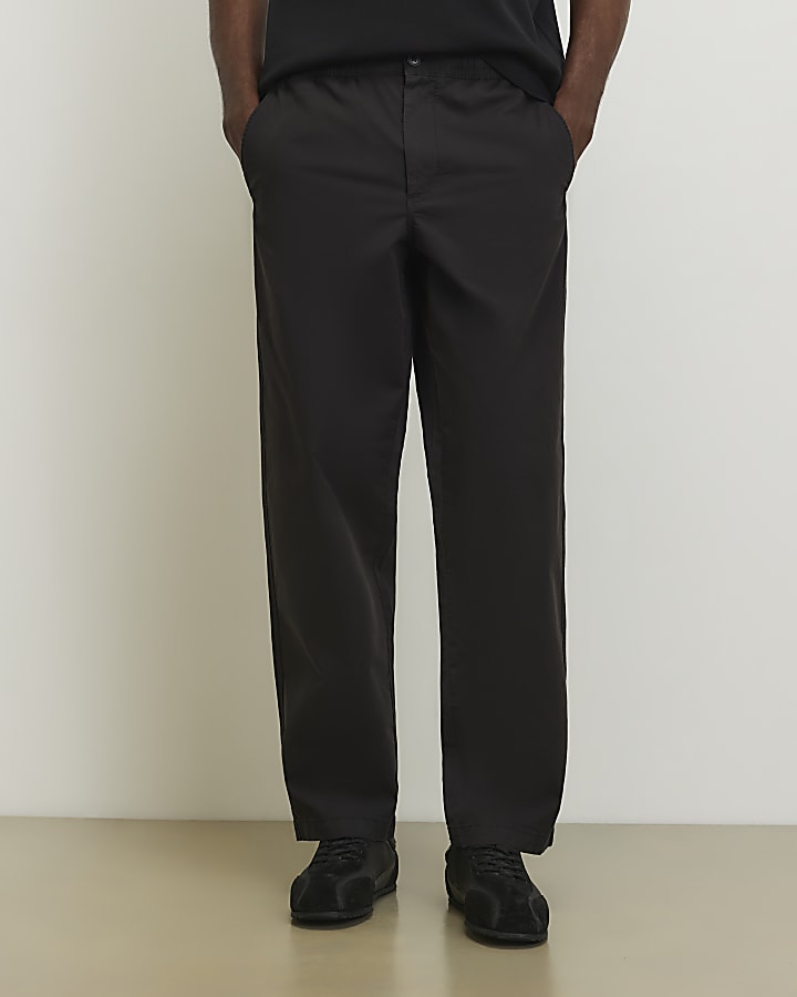 Black Loose Fit Trousers